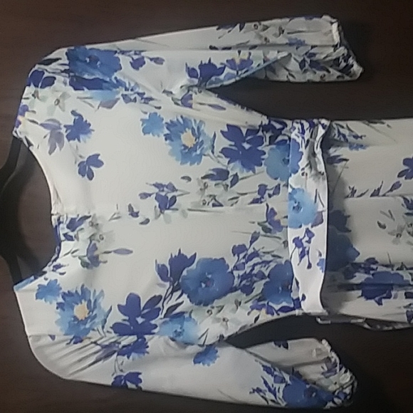 NWT Yumi Kim Hudson Maxi Dress Bluebird Ivory - Picture 13 of 13